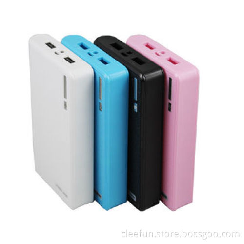 Portable Digital Display Power Bank, 7,800mAh with 2 USB port